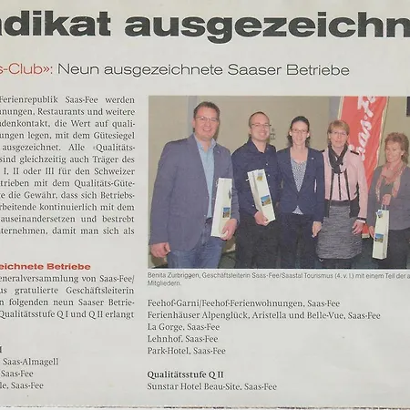 Haus Belle-vue * Saas-Fee